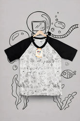 Washable coloring Tshirt The Ink