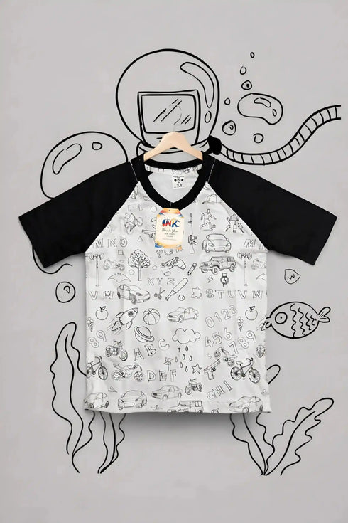 Play & Wear Coloring T-Shirt for Kids π¨ The Ink