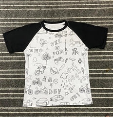 Washable coloring Tshirt The Ink