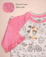 Washable coloring Tshirt The Ink