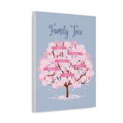 Family Tree Canvas The Ink