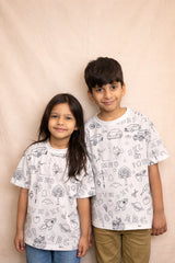 Washable coloring Tshirt The Ink