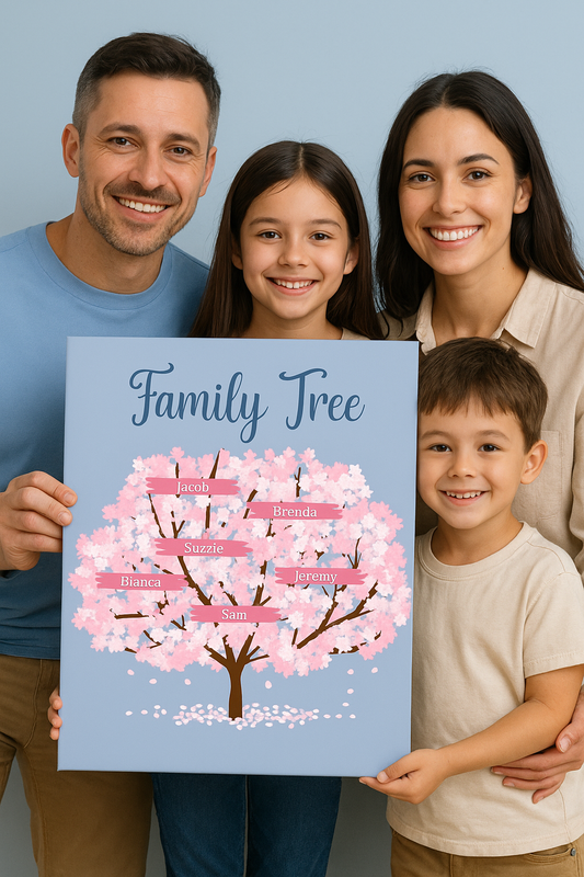 Custom Family Tree Canvas