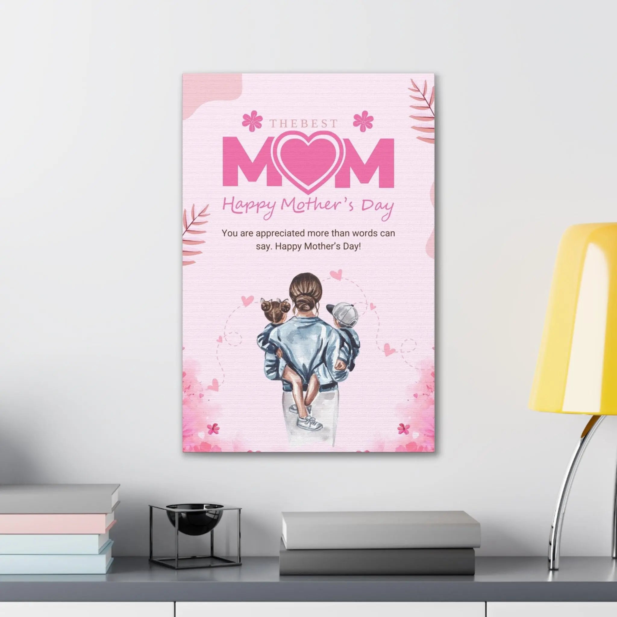 Mother's Day Canvas Custom Text - The Ink