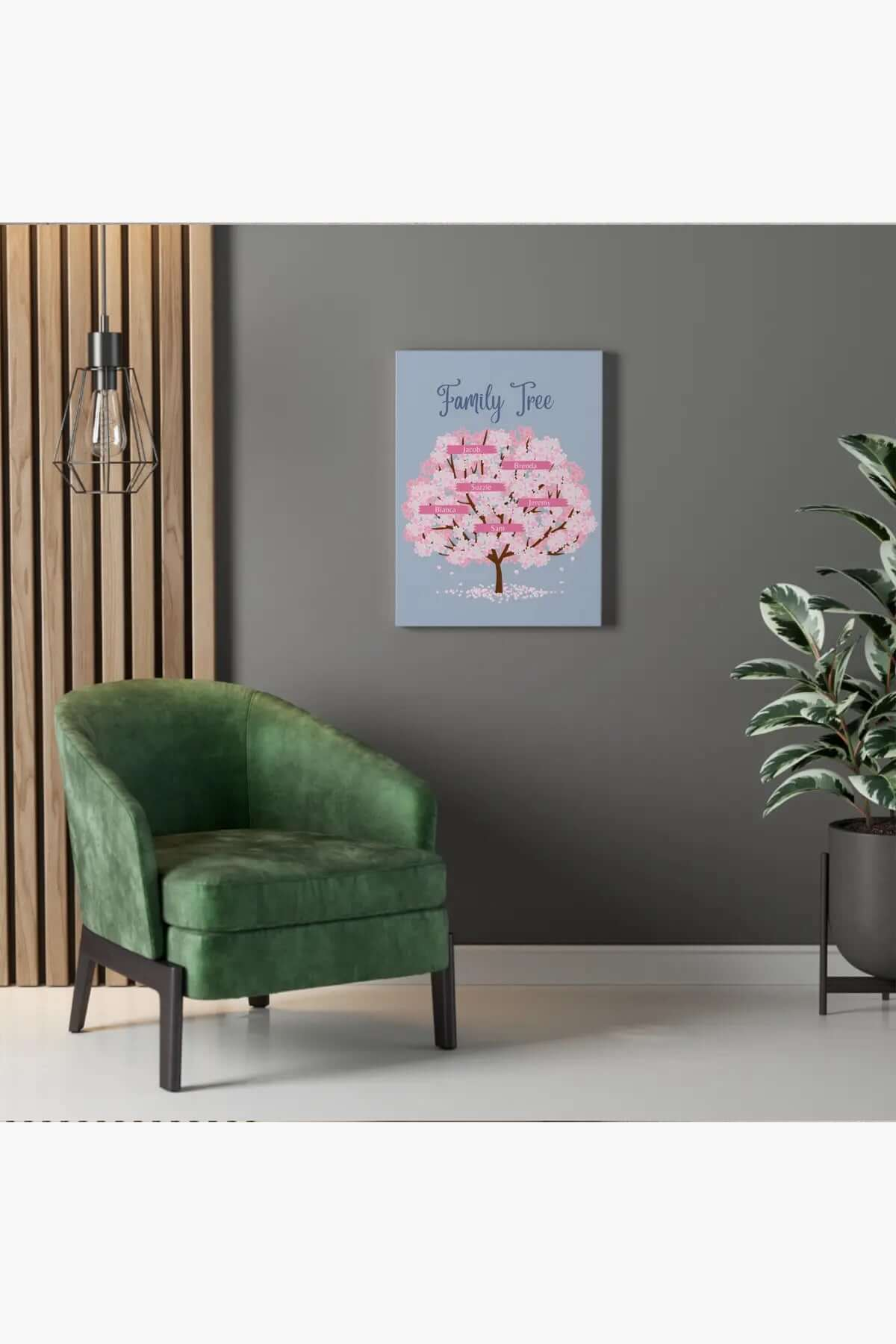 Family Tree Canvas The Ink