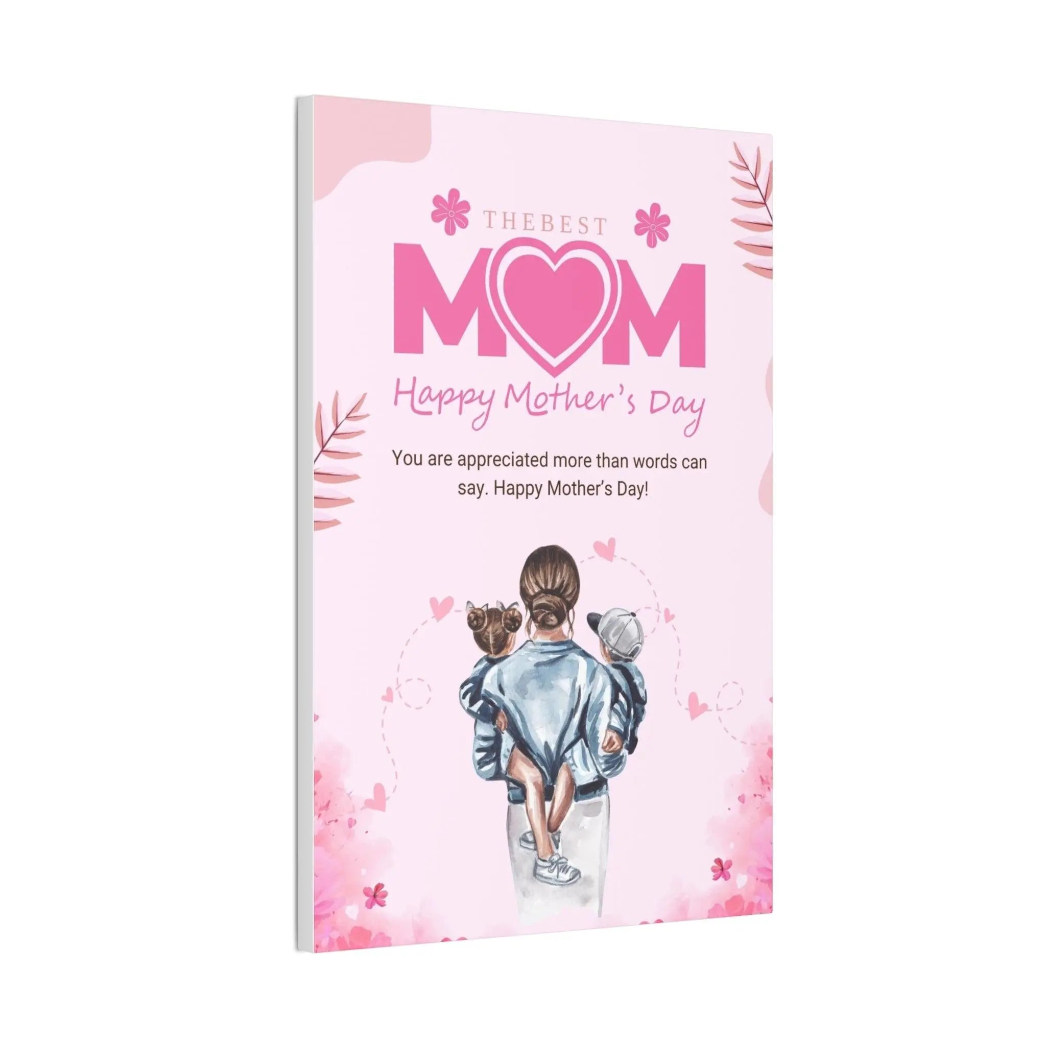 Mother's Day Canvas Custom Text - The Ink