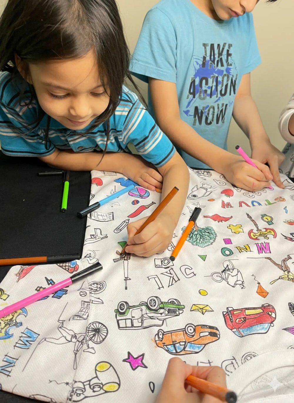 Washable coloring Tshirt The Ink